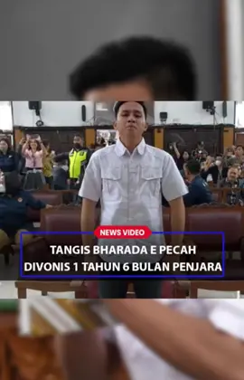 Ekspresi Bharada E Usai Divonis 1 Tahun 6 Bulan Penjara, Menangis Tersedu-sedu di Pengadilan #tribunmedan #fyp #bharadae 