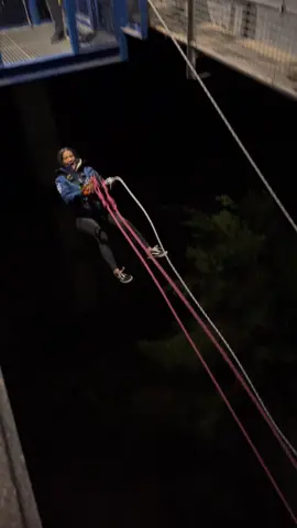 Would you do the Highland Swing in the dark???  Moon Light Swing🌛 This February 25th📆 #highlandflingbungee #Scotland #fyp #foryoupage #bungeejump #bungeeswing