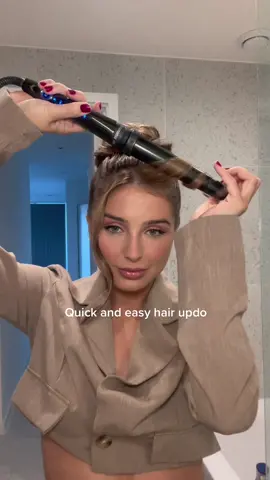 favourite hairstyle when it’s wash day ✨ #hairstyle #greasyhair #updohairstyle 