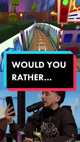 WOULD YOU RATHER 😳 #fyp #podcast #wouldyourather 