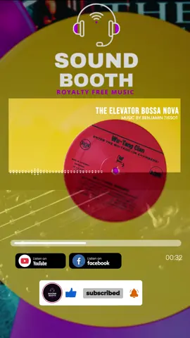 Free Bossa Nova Track To Elevate Your YouTube Videos Anytime! #soundbooth #advertisment #subscribe #bossanova #download #hotel #vacation #relax #muzak