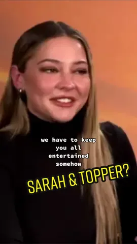 #OBX Season 3: #MadelynCline hints at possible sparks for Sarah and Topper! 🥰 #outerbanks #outerbanksnetflix #outerbanksedit #obx3 #outerbanksseason3 #sarahcameron #obxnetflix 