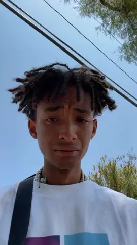 #JadenSmith shares a video of him crying! 