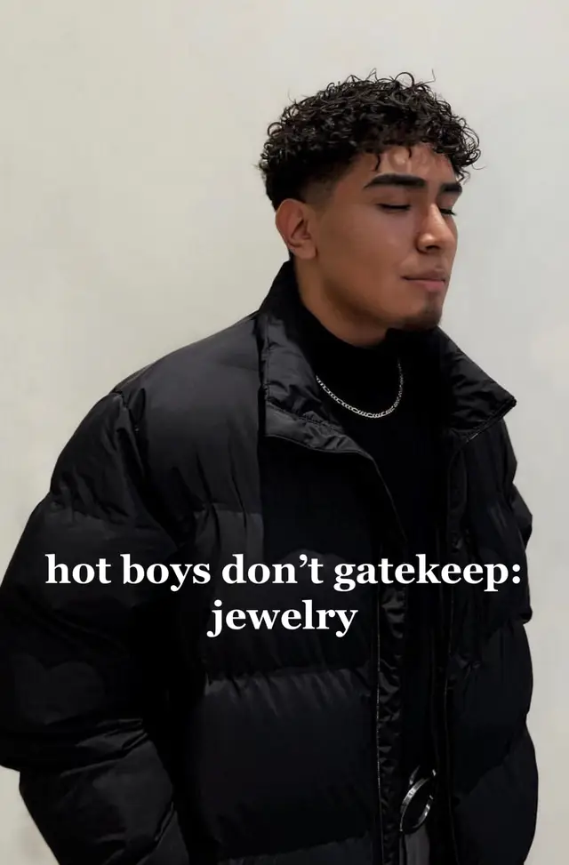 hot boys don’t gatekeep 💫  #hotboysdontgatekeep #dontgatekeep #bestjewelry #amazonfinds #gucci #luxury #jewelry #sterlingsilver #guccijewelry #mensjewelry #maisonmargiela #bestchains #amazonjewelry #amazonjewelryfinds #aesthetic #cleanboy #cleanboyaesethetic #pinterestaesthetic #pinterest #viviennewestwood #viviennewestwooddupes #cartier #chromehearts 
