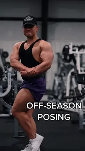 Quick posing session post workout 👀 #GymTok #Fitness #FitTok #bodybuilding #posing 