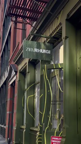 Zara x Rhuigi popup in soho 