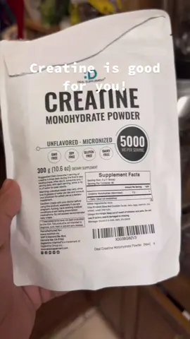 Creatine is good for you!  Follow for more!  #motivation #Fitness #inspiration #Love #gym #workout #fit #training #fitnessmotivation #success #Lifestyle #bodybuilding #motivationalquotes