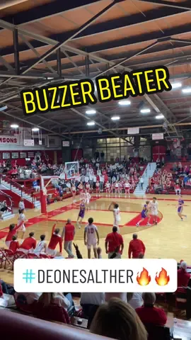 Deone Salther blows the roof off The Bowl with a buzzer beater 3! Jacksonville cruses to a 67-51 win over Taylorviille #3pointer #buzzerbeater 