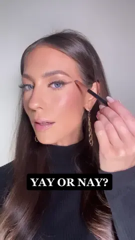 Lol its not that “crazy” to me now that im posting this on tiktok🙃 #justforfun #wingedliner #makeupinspo #fyp #makeuptiktok #makeupartist #yayornay 