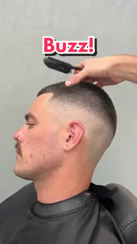 Skin Fade Buzz cut!  Let me know what you think of this style and follow me for more ideas for your next haircut!🙌🏼 #buzzcut #hair #barber #hairstyle #fyp