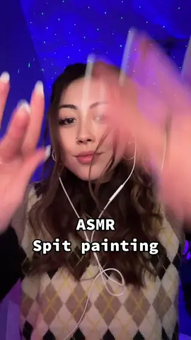 you guys loved the 1st so heres another. Creds: Miss manganese ASMR who made the trigger #asmr #asmrspitpainting #spitpaintingasmr #fastandaggressiveasmr 