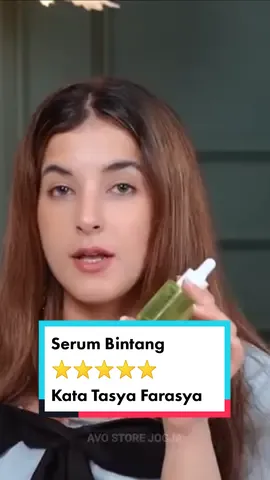 Serum  Bintang ⭐⭐⭐⭐⭐ Kata Tasya Farasya #serum #tasyafarasya #tasya #skincare #skincareroutine #avoskin #video #avostorejogja #fyp #fypシ #tiktok #ysb #lacticacid #yourskinbae 
