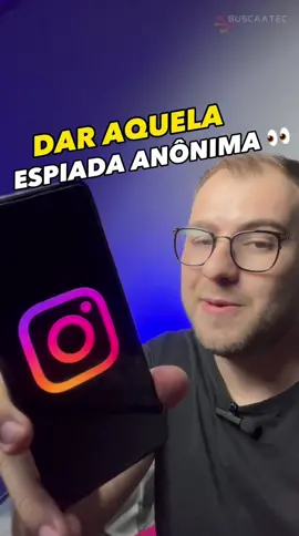 Como dar aquele espiada nos Stories anônimo #instagram #insta #aprendanotiktok 