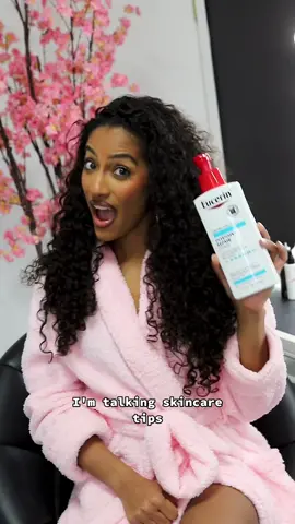 #Ad Have you guys ever tried using Eucerin Intensive Repair Lotion? Ever since I’ve been using it my skin feels so hydrated! Share a video with your breakthrough skin care tips and tag #EucerInterruption @eucerinus  #EucerinUS 