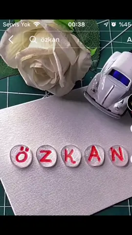 İstek üzeri özkan ismini yazdım#keşvetbeniöneçıkar #kevok 