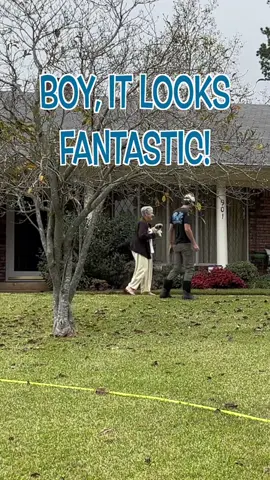 She said it looks fantastic! #pressurewashing #satisfying #cleaning #asmr #sbpressurewashing #satisfyingvideo #asmrvideo #powerwashing #fypシ #fyp #viral 