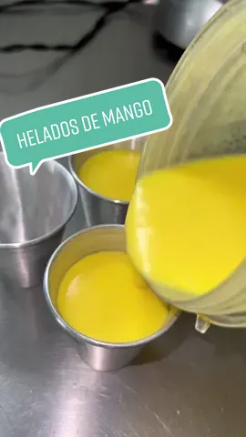 Qué tal esta delicia 😋 aaaa ósea apenas para compartir en familia quedan súper cremosos y deliciosos!! #helados #heladosdemango #Mango #heladoscaseros #hazlotumismo #parati 