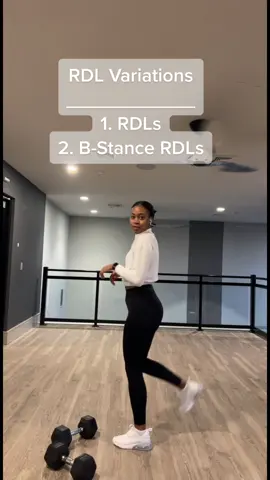 RDL variations #GymTok #rdls 
