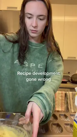 The struggles of recipe development #cornflourmadeleines #fails 