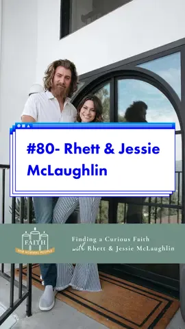 We are so thankful Rhett and Jessie McLaughlin shared honestly about navigating their faith shifts in their marriage, including this very honest and relatable fear. If you haven’t listened yet, check out episode 2 of Faith for Normal People anywhere you get podcasts! 🎉