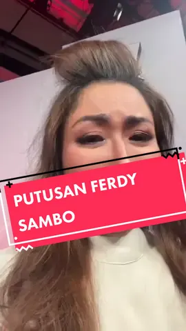 ketika putusan #ferdysambo divonis atas kasus #brigadirjosuahutabarat .. Antara sedih dan bahagia.. #fyp #fypdongggggggg 