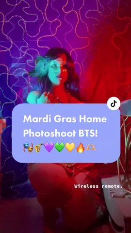 It’s Mardi Gras timeeee so I had to do this fun and simple self portrait setup cause I love me some Pardi Gras!! Minimal lighting, 0 flash used and a table cover for a backdrop!🙌🏼🙌🏼🙌🏼 Results coming soon! #fyp #selfportrait #selfportraitphotography #mardigras #mardigras2023 #athomephotoshootideas #latina #contentcreator #photography #relatable #parati #Backdrop #galveston #bts 