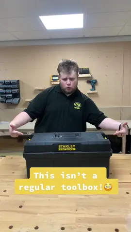 This Stanley tool box is crazy!🥶 #newtoolday #interesting #stanleytools 