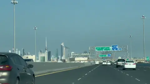 #portrait #city #kuwaittoday #roadview #driving #goodvibesonly 