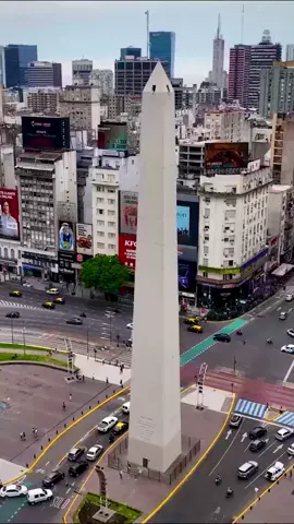 The Obelisco de Buenos Aires on the Plaza de la Repúblic in Buenos Aires, Argentina 🏛️🇦🇷 #buenosaires#argentina#obeliscobuenosaires#fy#fyp#viral#travel#worldwalkerz