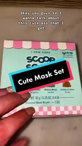 This cute set I only had to pay $5 shipping to get it so I couldn’t pass it up. The @idewcare scoop squad wash off mask set with silicone brush. I’ve only tried their products here & there so I’m super excited to try these. What’s your favorite product by them? Let me know in the comments. #makeuphoarder #makemefamous #discoverunder10k #discoverunder5k #skincareset #skincaremasks #idewcare