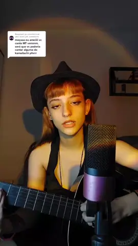 Respondendo a @uma_louca_por_kamaitachi <3 o violão tá bem desafinado, mas é isso<3 #fyp #morgana #lana #kamaitachi #cover 