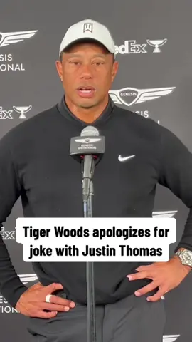 Tiger Woods was caught giving something to Justin Thomas as the two walked down the fairway, and viewers noticed that it appeared to be a tampon. #golf #tigerwoods #justinthomas 
