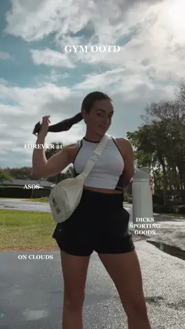 Today’s Gym OOTD 💪 #contentcreator #miamiinfluencer #nanoinfluencer #dailyvlog #todaysootd #OOTD #gymootd #gymootds #gymlook #ootdworkout #asos #forever21 #oncloud #GymTok #gymgirlsoftiktok @asos @forever21 @onrunning @dickssportinggoods 
