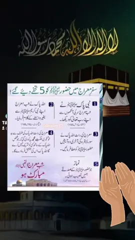 #شب_معراج_النبیؐ_مبارک #fypage #foryoupage #muslimtiktok #shab_e_meraj #tabbasam321 #☝🏽💞🕋💞🤲🏽 