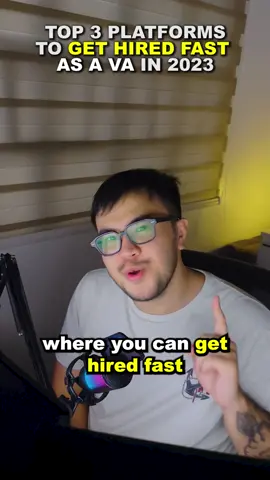 Wanna get hired fast as a VA in 2023? Here are the TOP 3 PLATFORMS to find VA jobs in 2023! PM me for FREE resources #virtualassistant #virtualstaff #onlinejobsph #career #job #jobopening #va #filipinoVA #remotework #remoteworkph #jobs #success #careersuccess #pinoy #pinoyva 