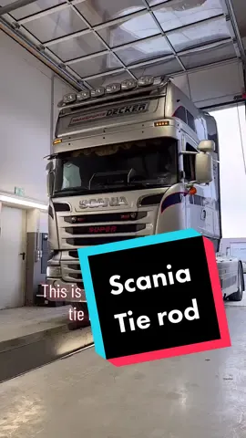 this is how we replace the tie rod on a scania #scania #fyp #mechanic #foryoupage #truckservice 