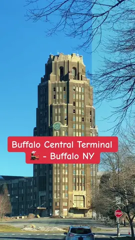 Buffalo Central Terminal 🚂 - Buffalo NY#abandoned #railroad #buffalo 