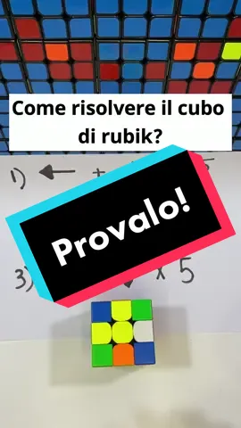 Provalo!👌👌 #rubiK #rubiks #rubikscube #rubikcube #cubers #cubing #speedcube #speedcuber #speedcubers #speedcubing #rubix #rubixcube #foryou #fyp #rubikscubers #cubeart #cubeartist