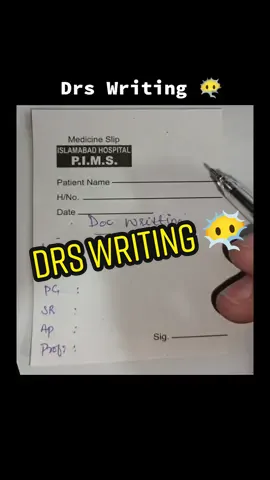 The hectic and busy Schedule of Patients changes Drs Writing 🤞 #doctor #fyp #viral #trending #foryoupage #pims #drzebi #hospital #WeLoveToSmile #unfrezzmyaccount #PSL  #CapCut 