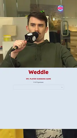 Playin some Weddle #weddle #weddlegame
