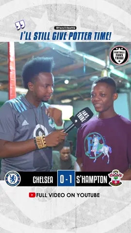 Watch David's  FULL INTERVIEW ON YOUTUBE - LINK IN BIO 📺 🗣 🔥  #naijafootball #PremierLeague #tiktoknigeria #naijatiktok #fyp #trending #nigeria Chelsea 0-1 Southampton ward prowse free kick graham potter 