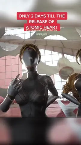 Here enjoy more of your favorite robot girls as we get closer to release of Atomic Heart! (Monday Feb. 20) #atomicheartgameplay #atomicheartrobots #atomicheart #fyp 