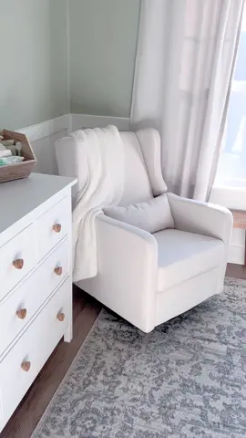 My absolute dream of a nursery 👶🏼 #nurserytour #nurserydecor #baby #pregnancyjourney #thirdtrimester 