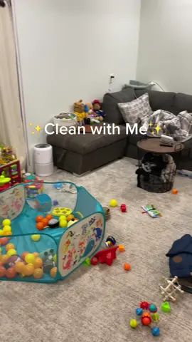 Cleab my living room with me while we remind ourselves that were good moms! #momtok #cleanwithme #cleaningmom #closingtime #cleaningtoys #MomsofTikTok #sahm 
