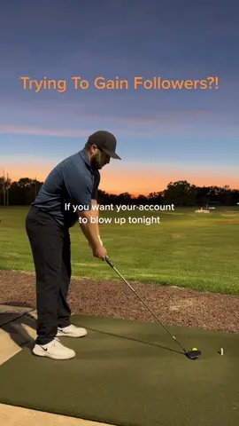 Let's Keep Growing! #golf #golftok #golftiktok #golfer #follow #like #comment #share #grow #followers #fyp 