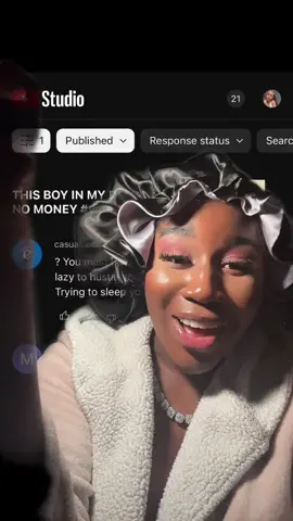 #greenscreen men’s ego be fragile af #youtubebully #microinfluencer #blackgirltiktok 