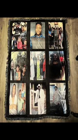 9 Photo Throw Blanket 🥰 #thekrafthouse🦋 #fyp #Custom #Blanket #Throw #foryouapage #customizingqueen #toyadidit #DIY #blackownedbusiness #handmade #handmadewithlove #Sublimation #creative #giftedhands 