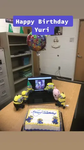 Wishing Yuri a happy birthday #ddlcyuri #dokidokiliteratureclub #yuri #despicableme #minions #mvperry #fyp 