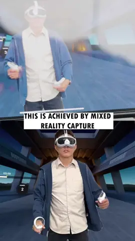 Have you tried the new feature yet? The new Mixed Reality Capture allows you to be in the game without any professional equipment.  #PICO4 #VR #MixedRealityCapture #vrvideo #vrgames #vrsports