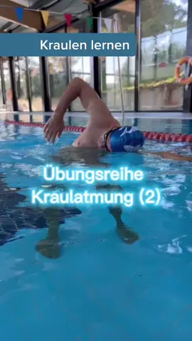 Hier ist Teil zwei der Übungsreihe zum Erlernen der richtigen Atmung beim Kraulschwimmen.  ##kraulenlernen##schwimmcamp##mallorca##trainsmart##fyp